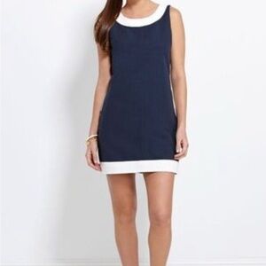 Vineyard Vines Navy and White Dress